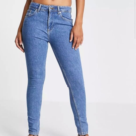 🆕 Bolongaro Trevor: Dakota: Mid Rise Skinny Jeans - Picture 2 of 15